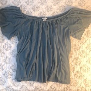 Off the shoulder top